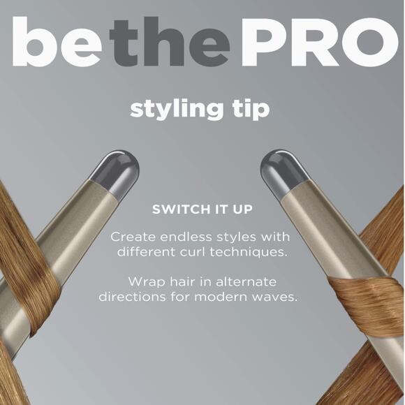 NEW INFINITIPRO BY CONAIR Tourmaline Ceramic 1-1/4" to 3/4" Curling Wand-Waves - Picture 2 of 7